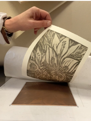 printing an etching